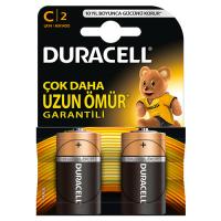Duracell C Orta Boy Pil 2 Adet